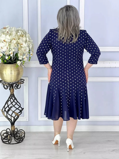 Zofia™ | Elegancka sukienka w kropki