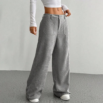 👖 Spodnie Julia™ – damskie spodnie z wysokim stanem i szerokimi nogawkami