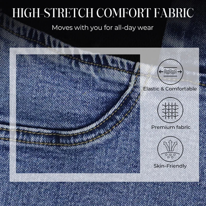 Kamila™ | Jeansy flare z wysokim elastycznym stanem
