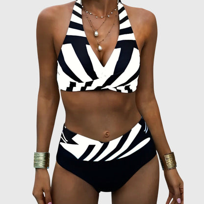 Kleopatra™ | Elegantne letnie bikini z wysokim stanem