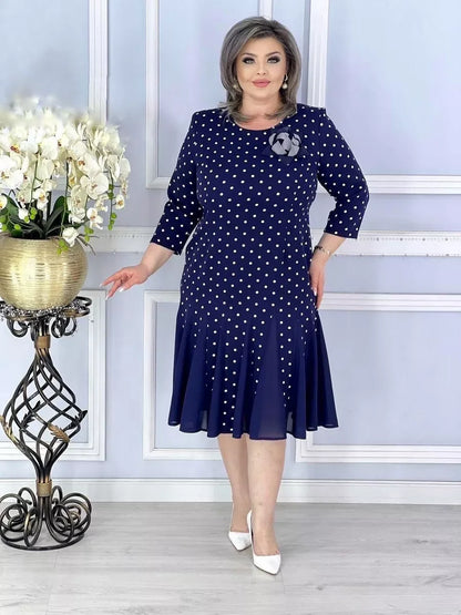 Zofia™ | Elegancka sukienka w kropki