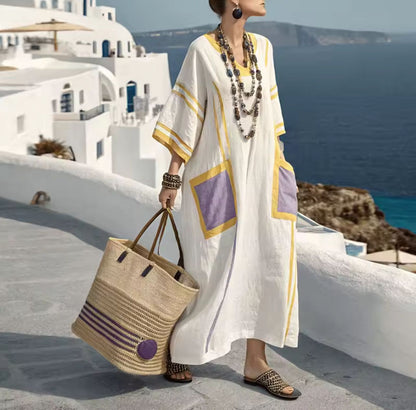 Mary™ | Elegancka letnia sukienka plażowa maxi